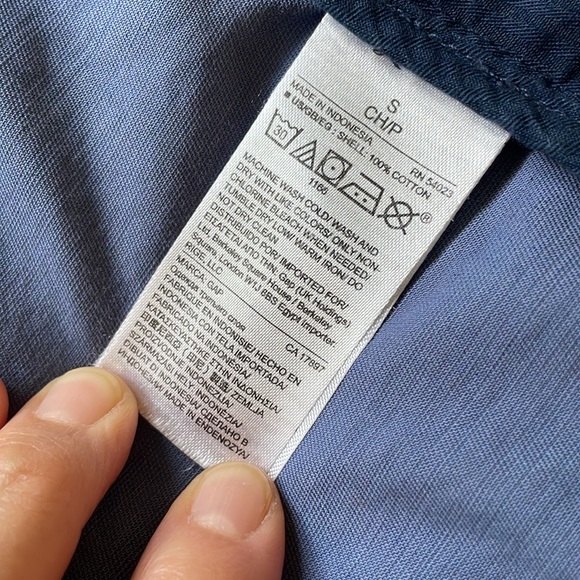 GAP Blue Camo Utility Jacket - Women’s Size S - Picture 14 of 15